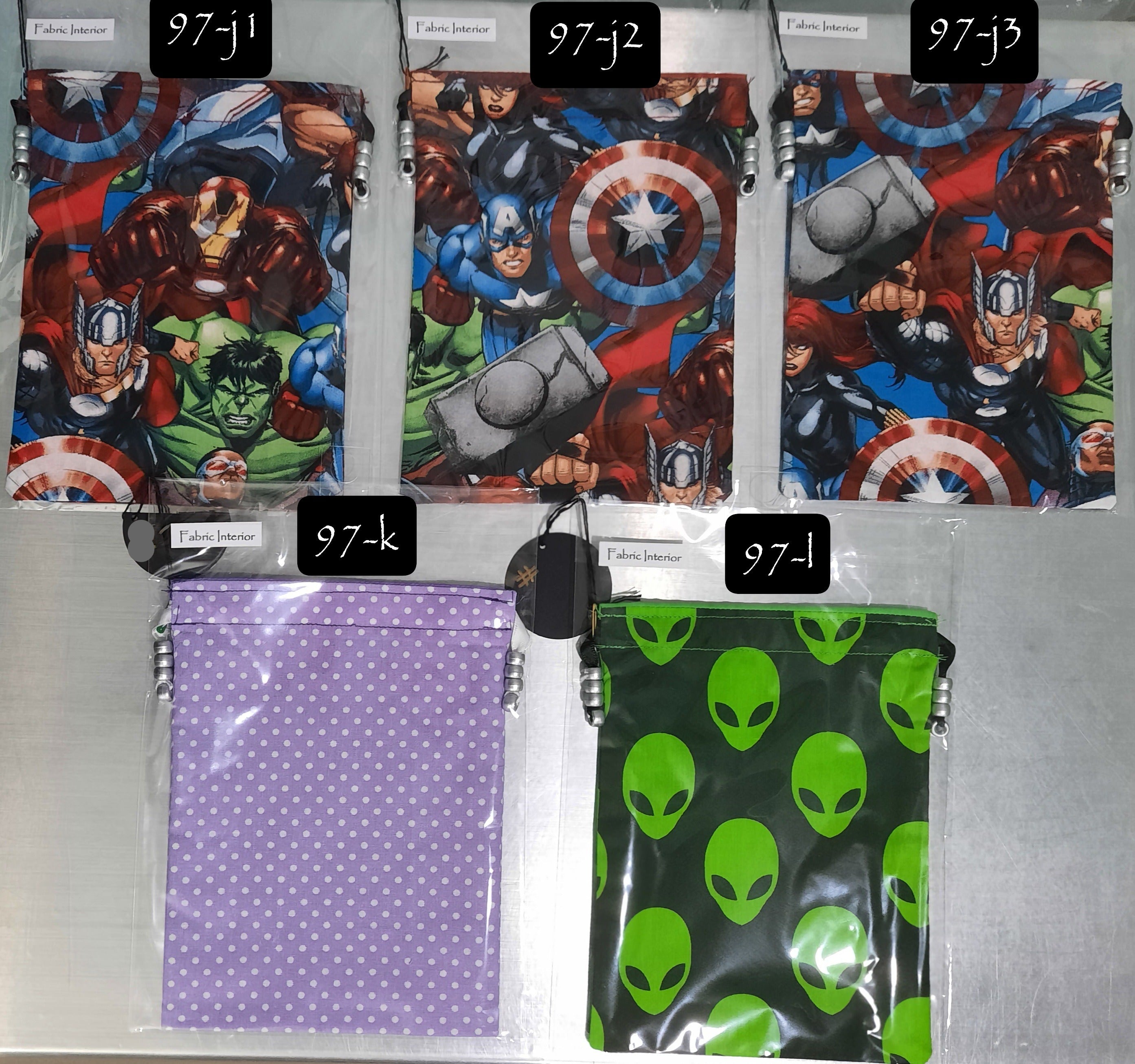 POUCHES ~Kids ~8 x 6in (XL)