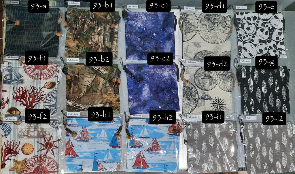 POUCHES ~6 x 6in (L)