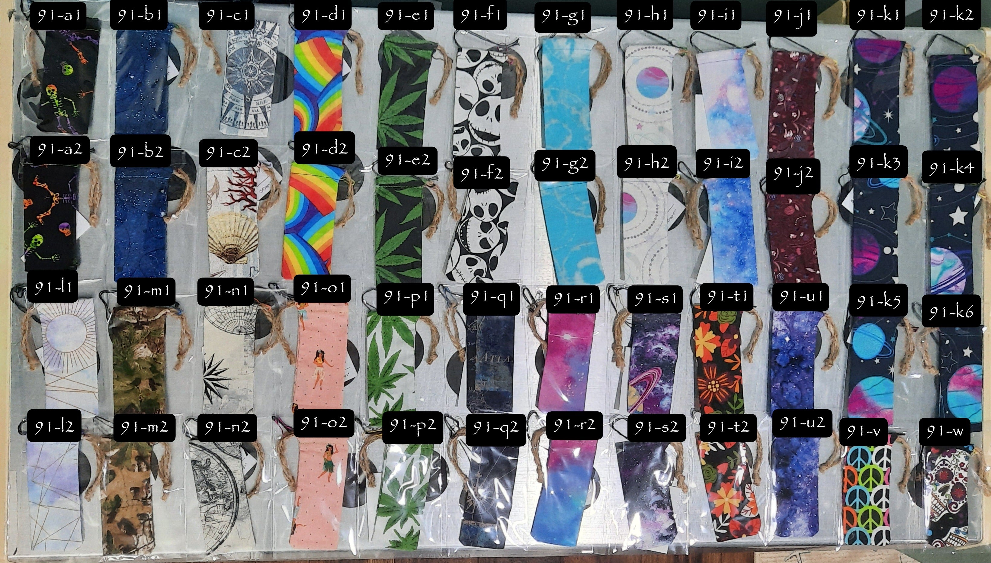 POUCHES ~1.5 x 4in (S)