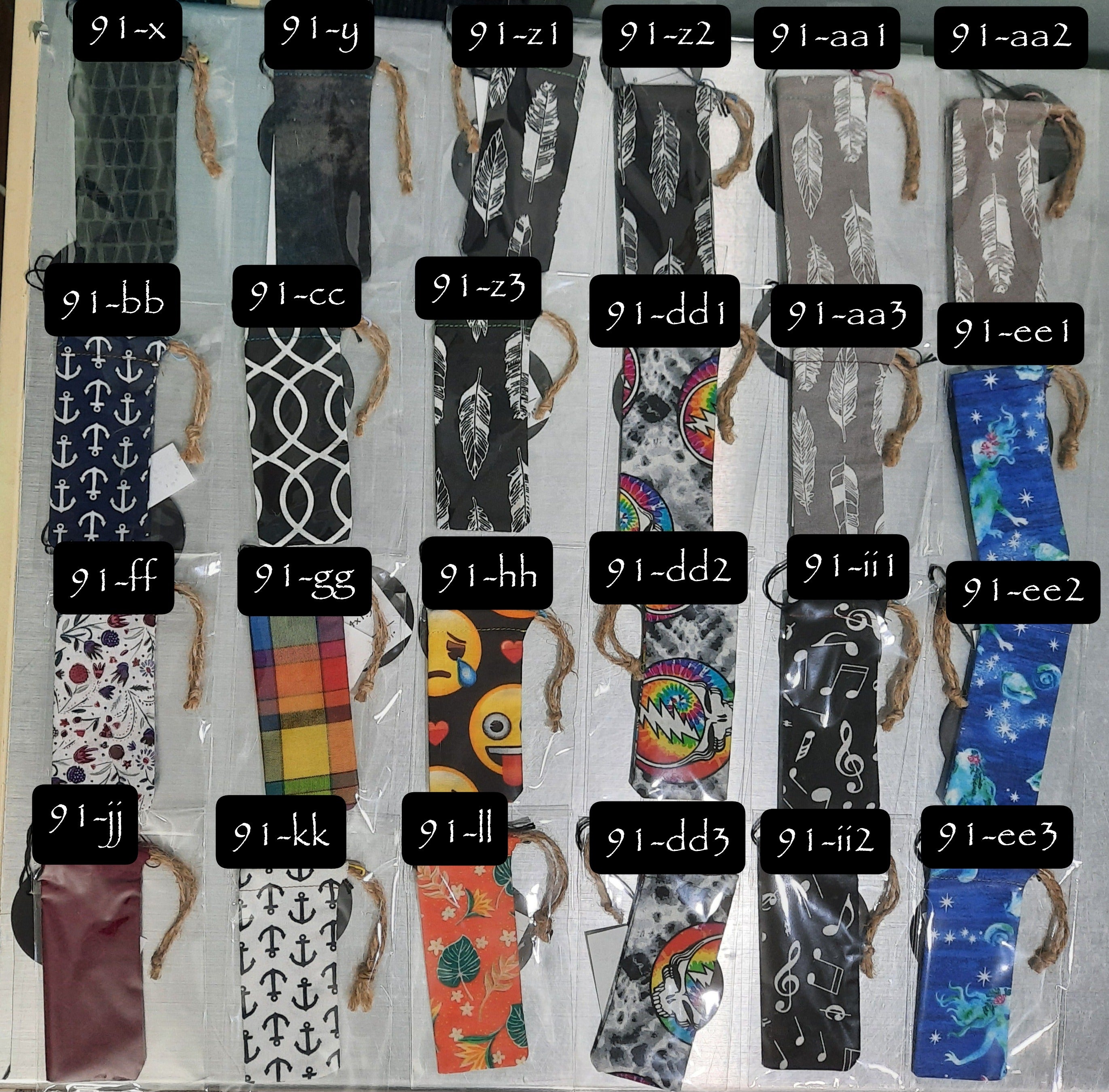 POUCHES ~1.5 x 4in (S)