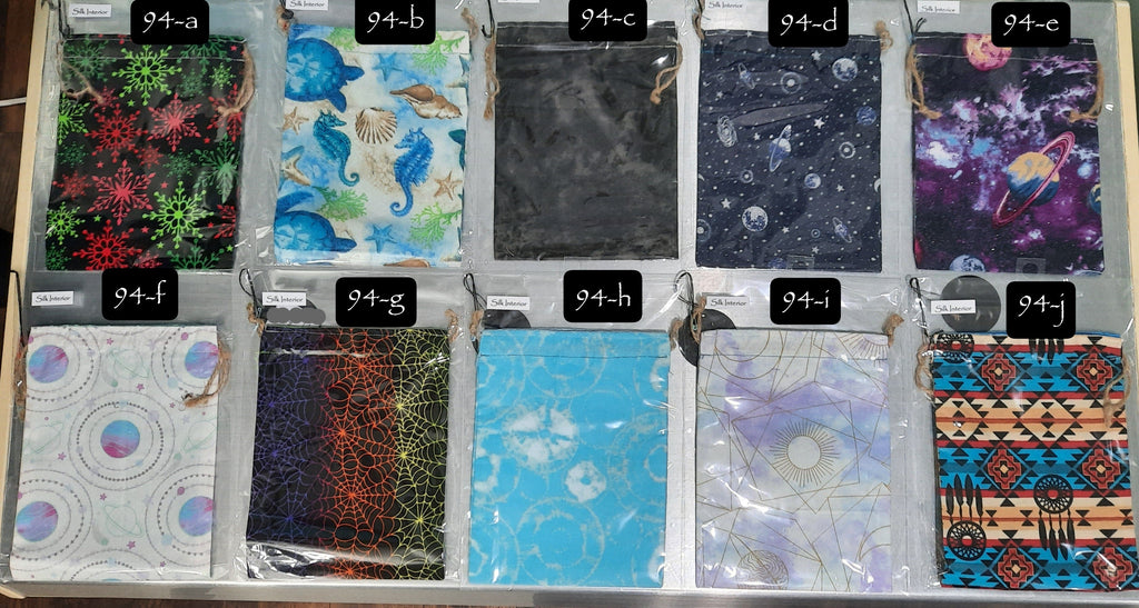 POUCHES ~8 x 6in (XL)