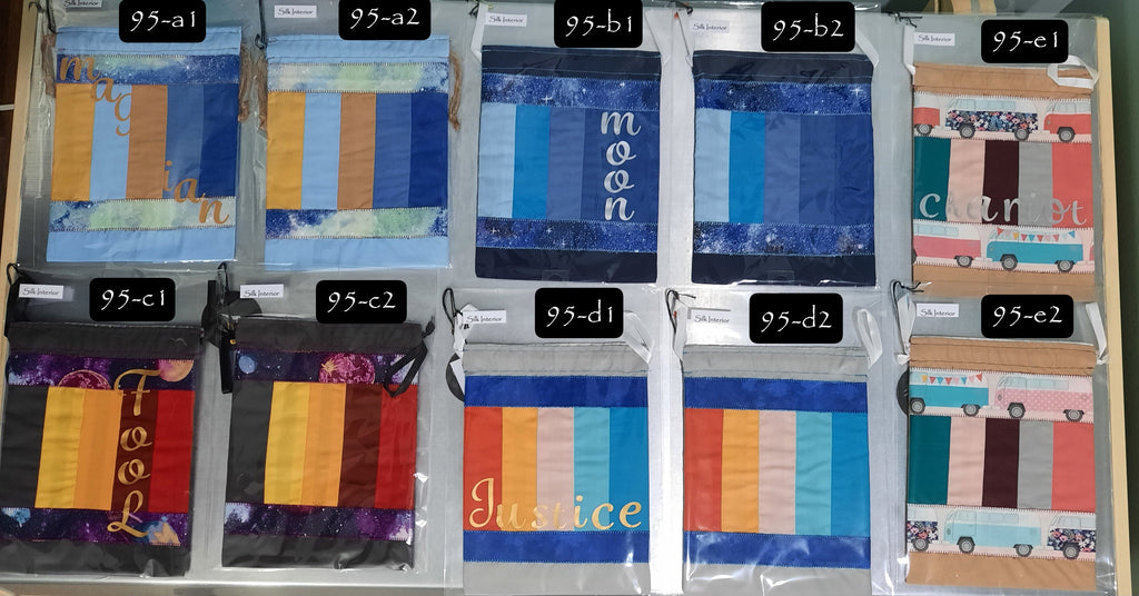 POUCHES ~Tarot ~8 x 6in (XL)