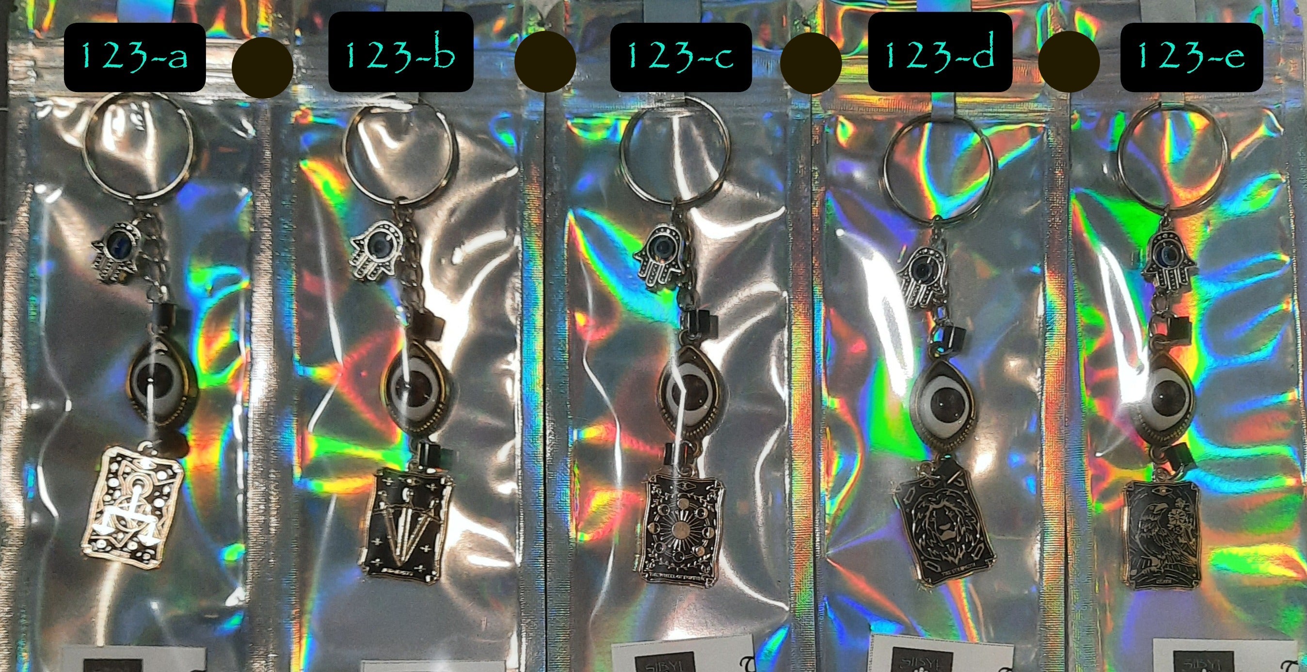 HAMSA/EYEBALL/TAROT CARD