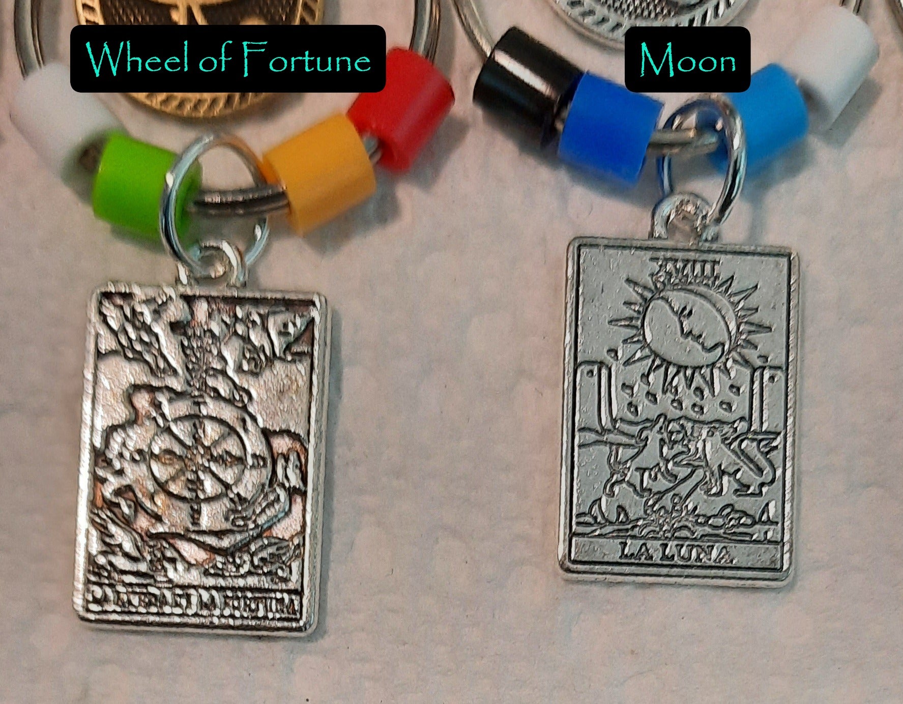 FEATHER/EYE OF HORUS/TAROT CARD