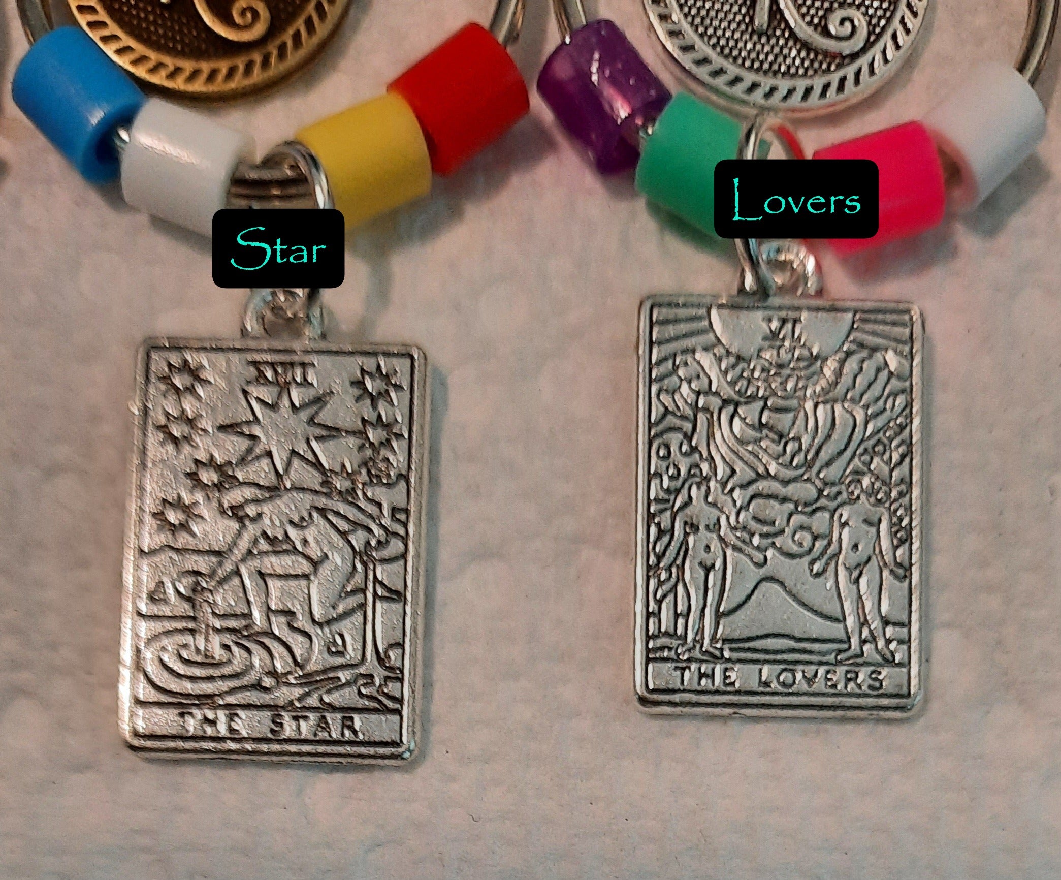 FEATHER/EYE OF HORUS/TAROT CARD