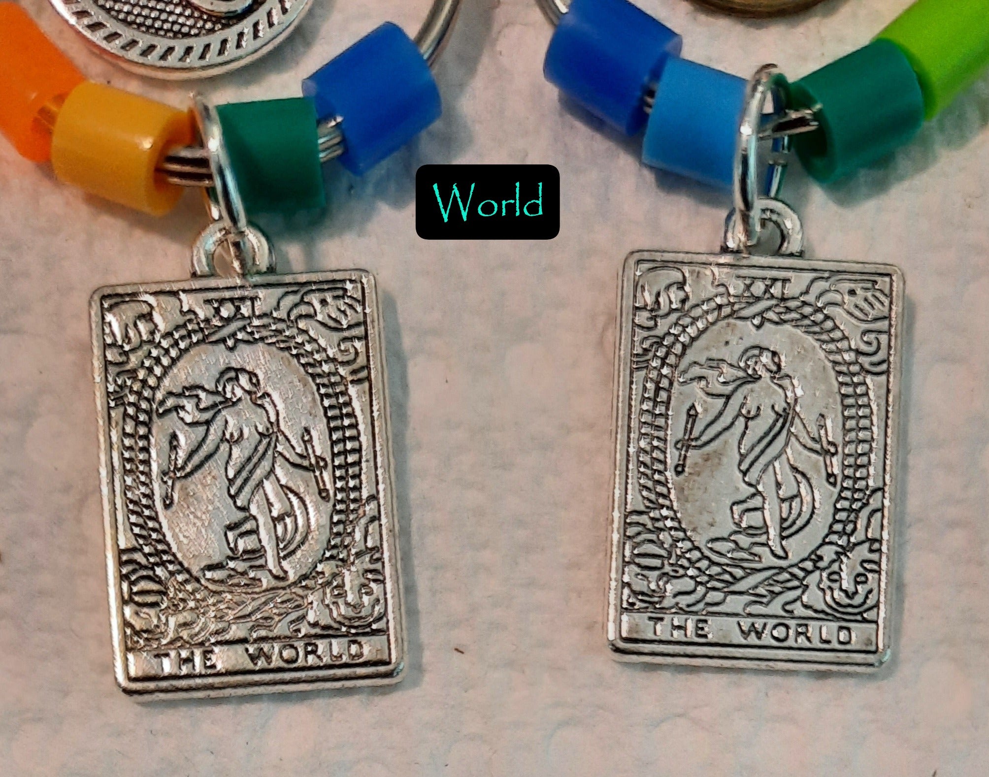 FEATHER/EYE OF HORUS/TAROT CARD