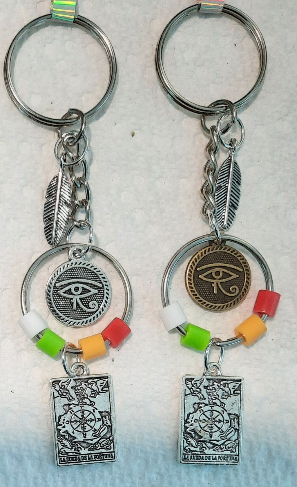 FEATHER/EYE OF HORUS/TAROT CARD