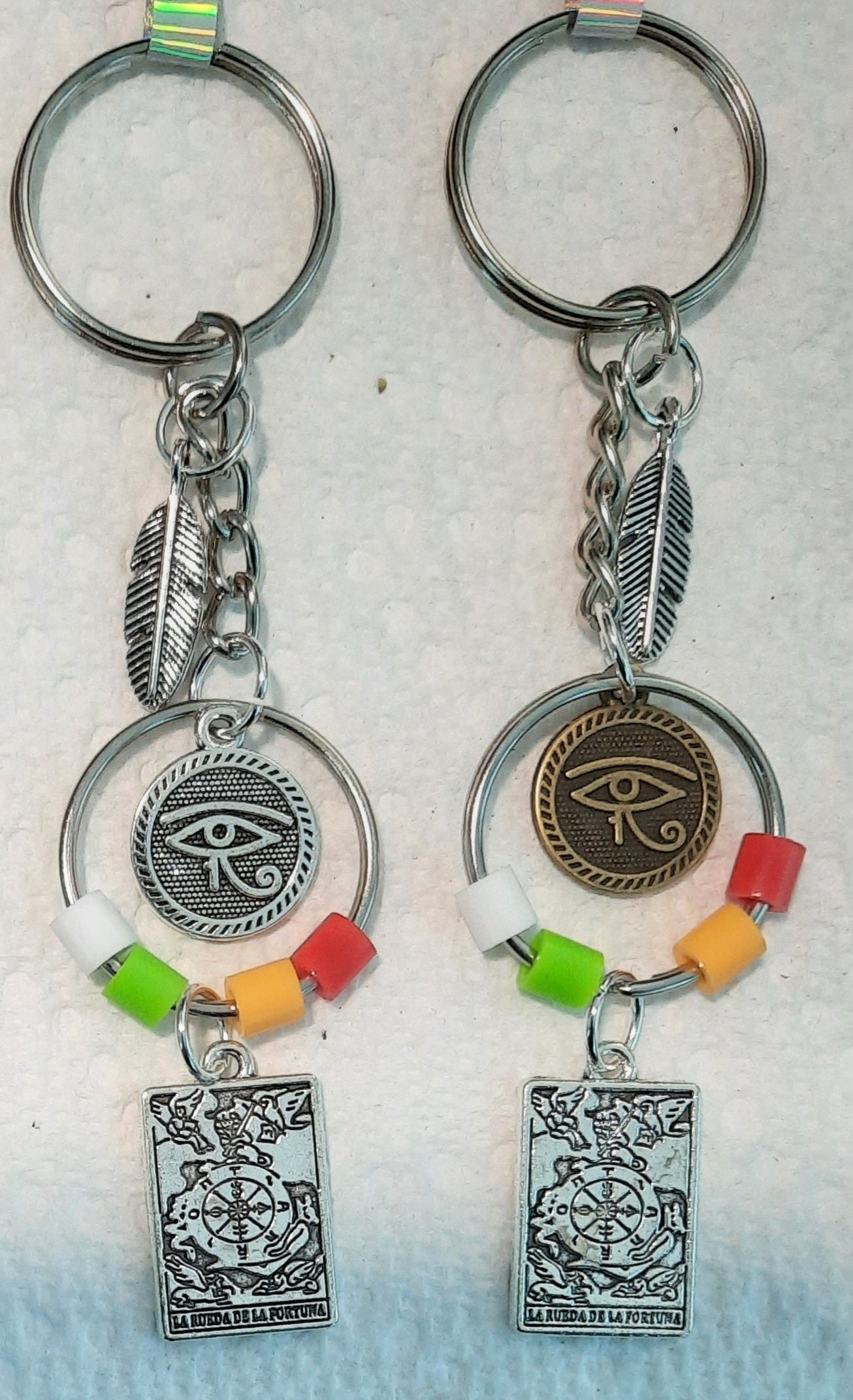 FEATHER/EYE OF HORUS/TAROT CARD