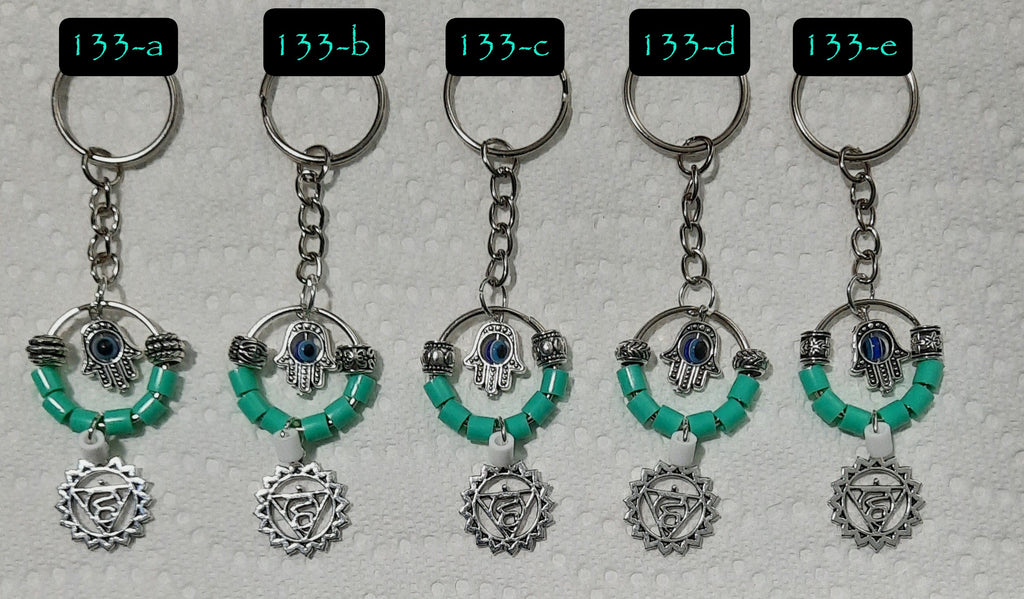 CHAKRA SYMBOL w/HAMSA HAND