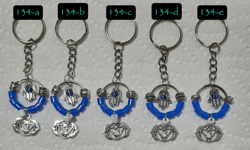 CHAKRA SYMBOL w/HAMSA HAND