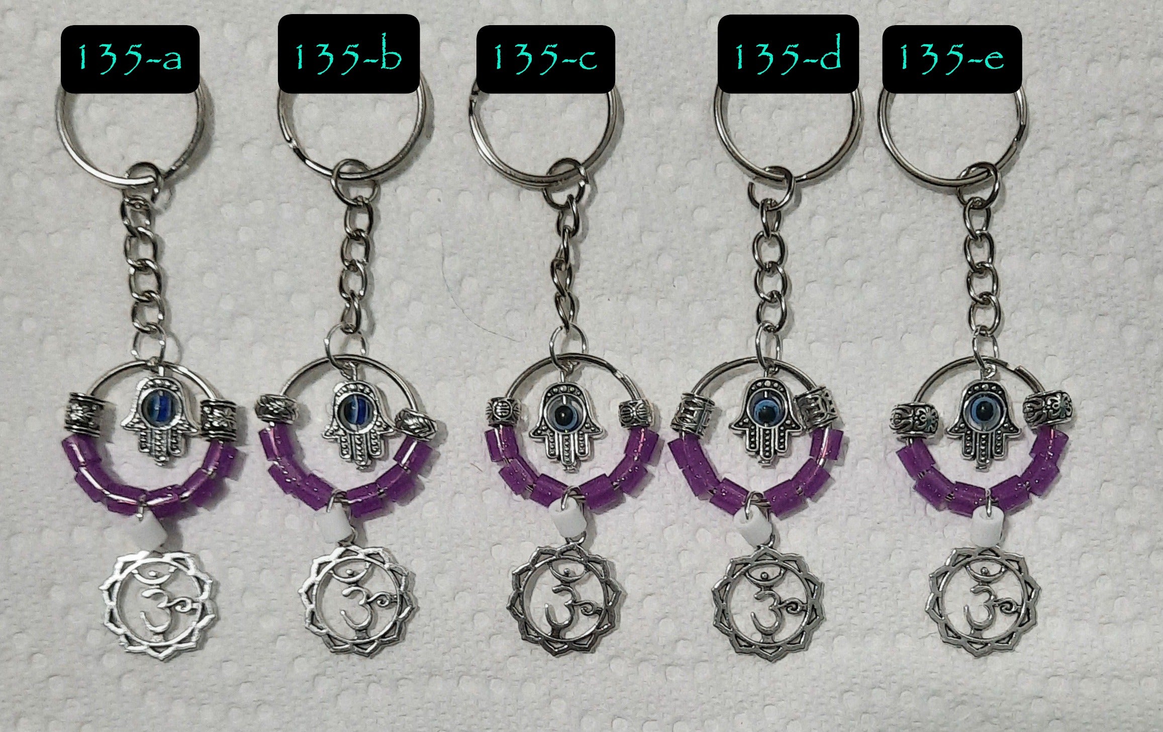 CHAKRA SYMBOL w/HAMSA HAND