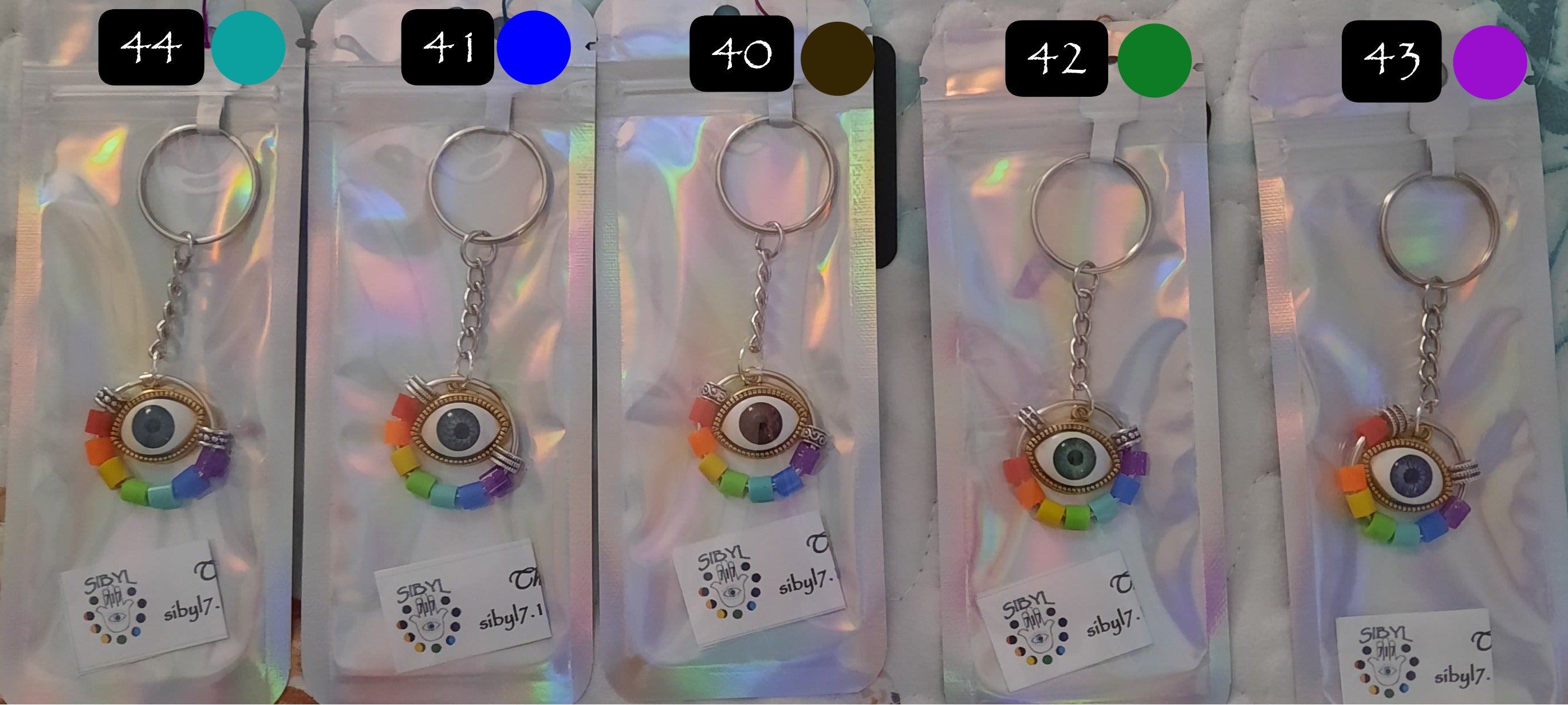 EYEBALL IN CHAKRA CIRCLE