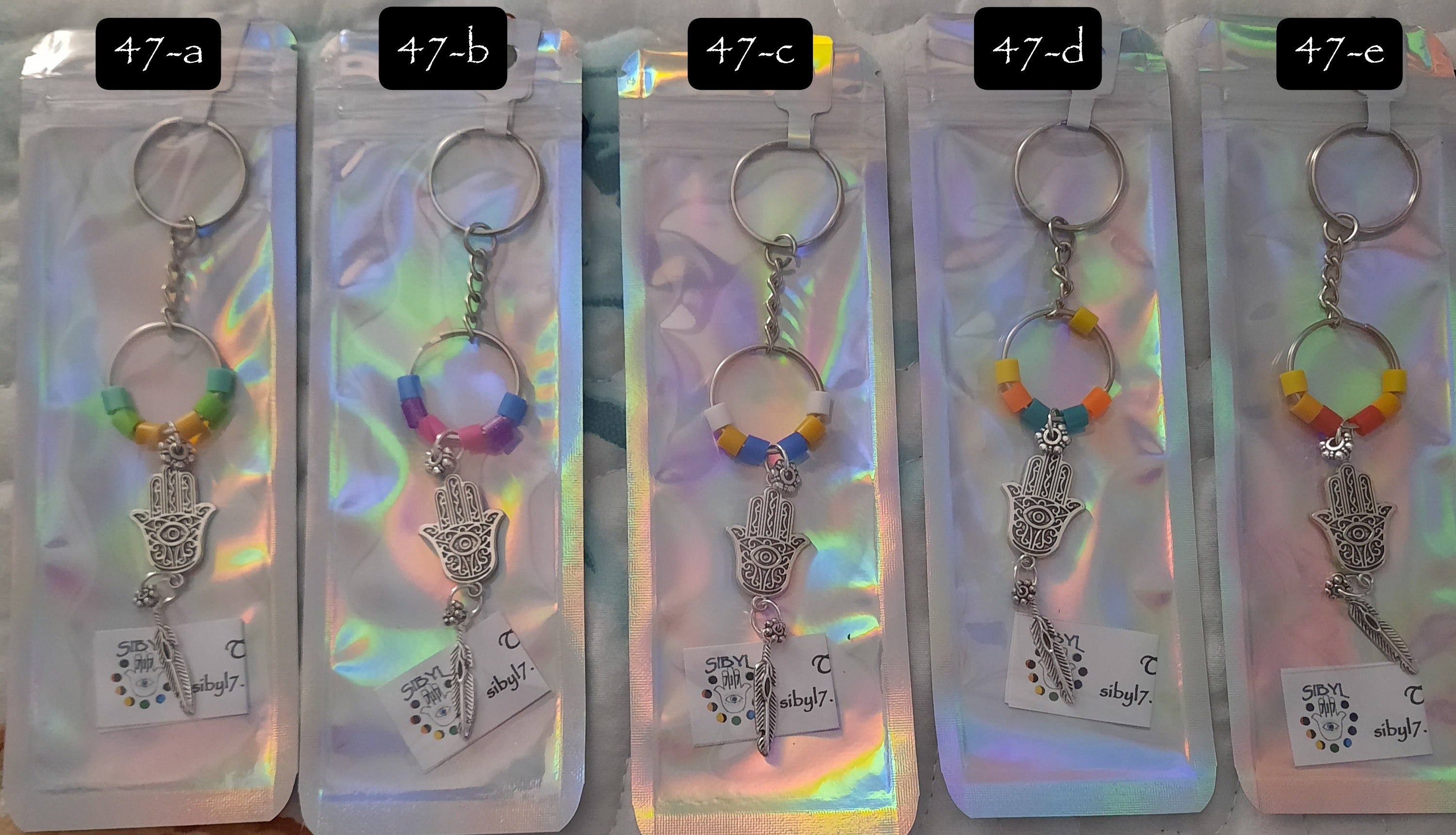 HAMSA HAND & FEATHER