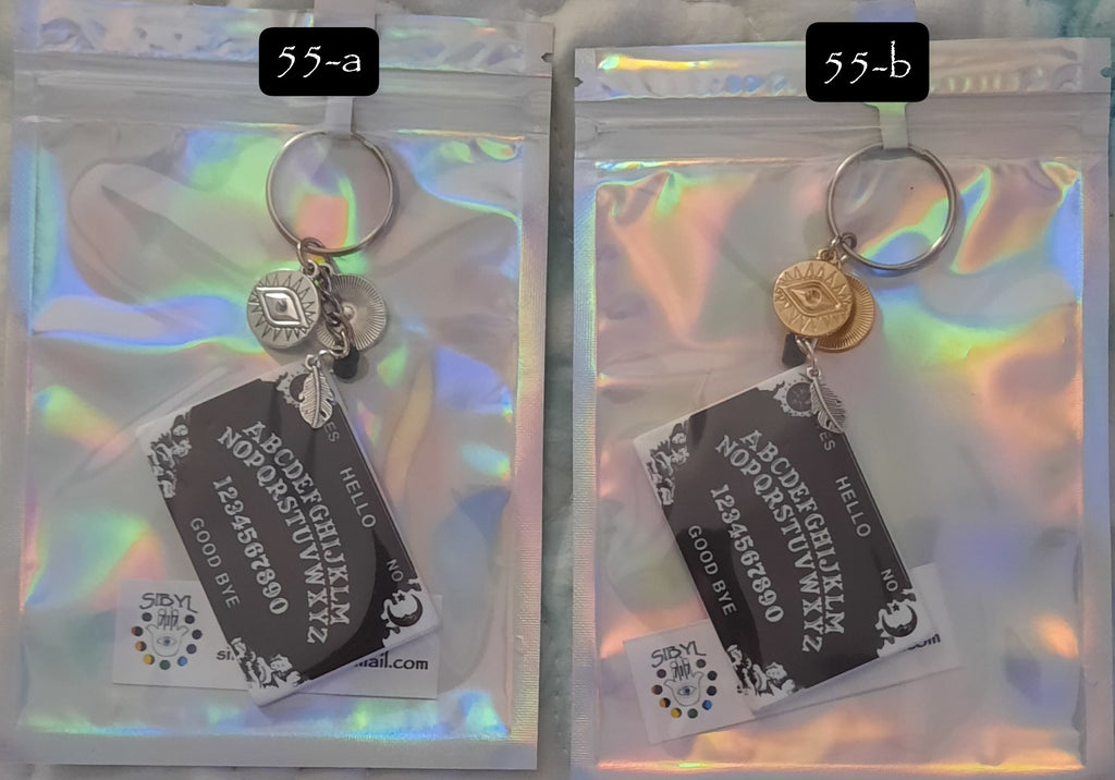 ALL-SEEING EYE/FEATHER w/OUIJA BOARD